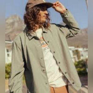 Hurley Men's Khaki Lightweight Jacket